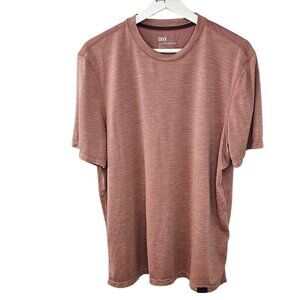 SAXX Mens Aerator UPF 25 Short Sleeve Crew Neck T-Shirt, Lightweight,Size Large